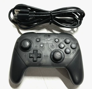 Official Nintendo Switch Wireless Pro Controller - Black HAC-013 ◾ - Picture 1 of 5