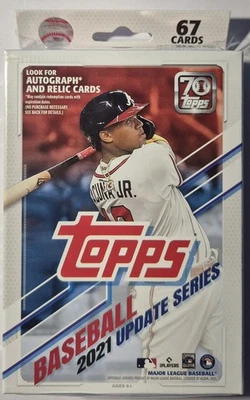 2021 Topps Update Baseball Unopened Factory Sealed Hanger Box - Image 1 of 4
