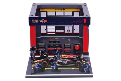 Set Pit Stop F1 - Red Bull Max Verstappen RB20 Scala 1:43 Burago - Immagine 1 di 2