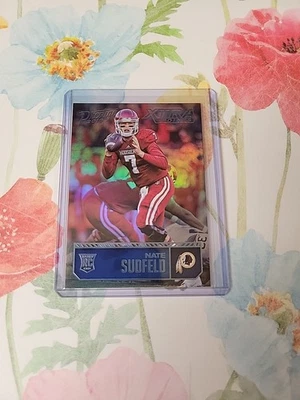 2016 Panini Prestige Nate Sudfeld Xtra Points Platinum /25 (RC) SP - Image 1 of 2