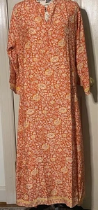 Natalie Martin Silk Floral Maxi Dress Medium NWT - Picture 1 of 9