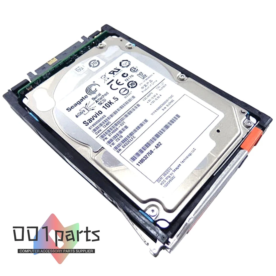 EMC V3-2S10 900G 005049809 005049206 005049810 005049811 10K 2.5" SAS Hard Drive - Image 1 of 1