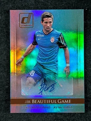 2015 Panini Donruss JOAO MOUTINHO Auto The Beautiful Game AS Monaco #BG-JMO - Image 1 of 3