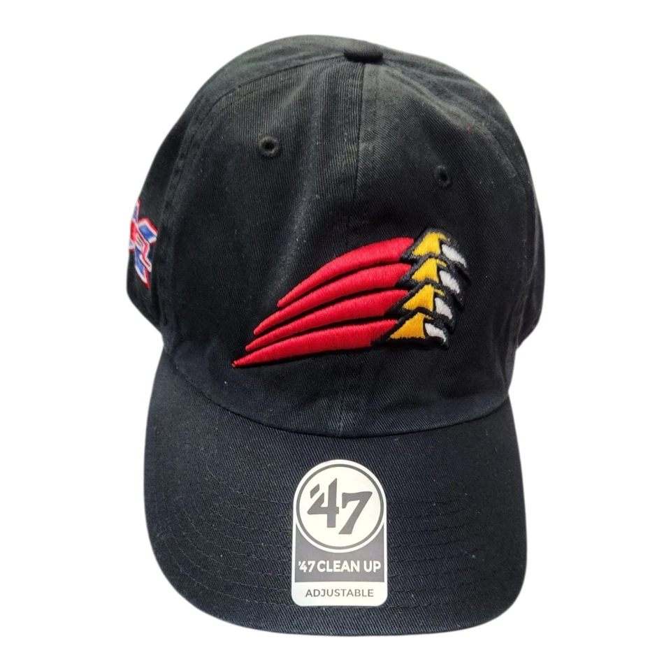 XFL LA WILDCATS Strapback Hat Cap '47 Clean Up Los Angeles Dad Hat