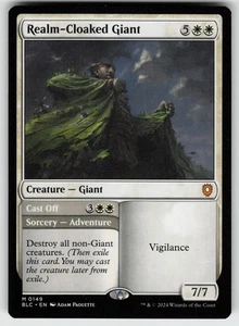 Realm-Cloaked Giant M Commander: Bloomburrow 149 MTG - Foto 1 di 2