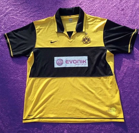 Vintage Borussia Dortmund home football shirt 2007 2008 Nike Size 2XL Man Jersey Cover