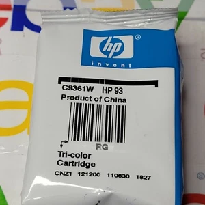 Cartuchos de tinta tricolor HP 93 originales - Imagen 1 de 5