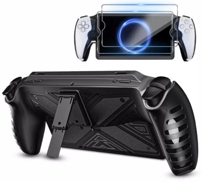 2 PCS Case AND Screen protector for PlayStation Portal Remote Player NEW - Image 1 of 3