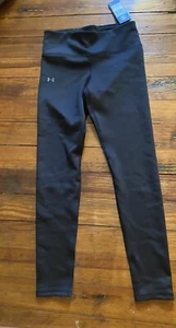 Under Armour Women’s Size Medium Compression Heat Gear Black Leggings - Picture 1 of 4