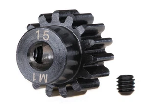 Traxxas TRX6487R Zahnrad, 15-T Ritzel (10 Modul) 5mm Welle extra-hart - Bild 1 von 1