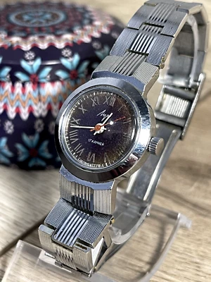 Vintage Luch Original Mechanical Soviet Wristwatch Rare made in USSR SERVICED - Image 1 of 4