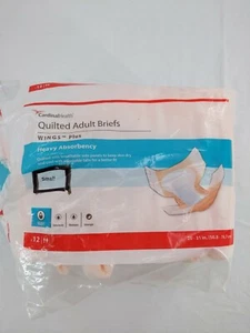 Erwachsene Slip Flügel Kardinal Gesundheit gesteppt klein 7 Kt starke Saugfähigkeit offene Packung - Bild 1 von 6