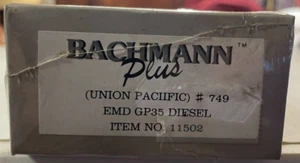 BACHMANN PLUS HO #11502 - EMD GP-35 Diesel Locomotive - Union Pacific #749 - Picture 1 of 2