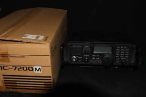 ICOM IC-7200M HF/50MHz Transceiver Ham Radio w/MB-116 Handle, Box, Power Cord