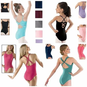 NEW Capezio MotionWear Balera Strappy Fancy Back Dance Leotard Child & Adult - Picture 1 of 11