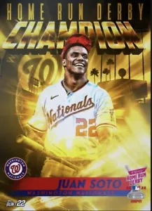 [DIGITAL CARD] Topps Bunt - Juan Soto - Home Run Derby - Champion - Foto 1 di 1