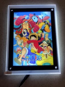 One Piece Anime LED Wall Art Brand New Otaku Lamps - Picture 1 of 10