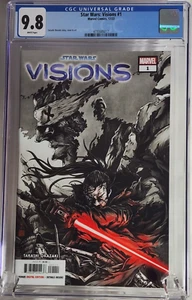 First Print Star Wars Visions #1 First Appearance Ronin CLEAN New Slab CGC 9.8 - Bild 1 von 4