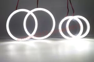 LED halo ring for Cadillac CTS halogen headlight 08-12 angel eye Xenon white DRL - Picture 1 of 17