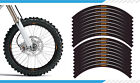 EXCEL ORANGE - Motocross / Enduro / Supermoto Wheel Rim Decals 21" 19" 17"