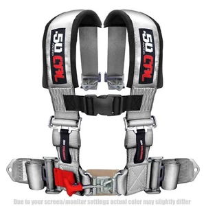 4 Point 2" Harness Polaris UTV RZR XP1000 XP900 900 CanAm X3 Maverick Sandrail - Imagen 1 de 6