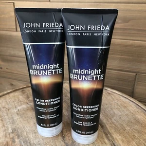 (2) John Frieda Brilliant Brunette Visibly Deeper Color Conditioner 8.3oz W6C - Picture 1 of 6