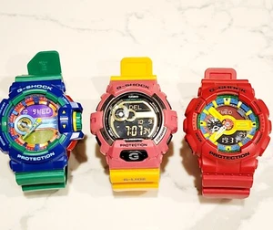 Casio G Shock Watches Retro Hyper Colors New Rare - Picture 1 of 9