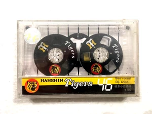 HANSHIN TIGER C 46 Casete de audio Vintage Cinta Blanca Sellada Hecha en Japón Tipo I - Imagen 1 de 2