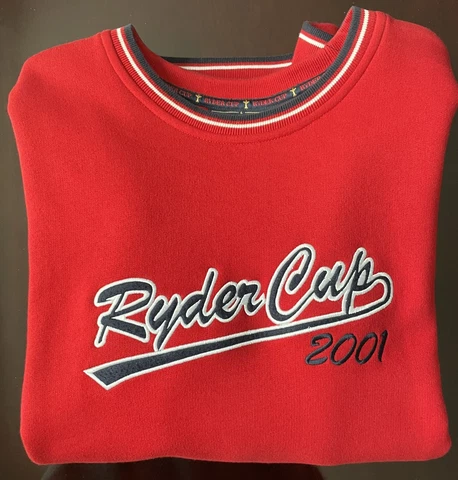 Vintage 2001 Ryder Cup Slazenger sweatshirt - Large - Collector item Cover