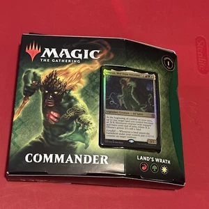 Land's Wrath Magic The Gathering MTG Zendikar Rising Commander Obuun Deck D7 - Picture 1 of 2