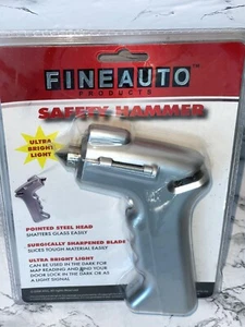 Auto Sicherheit Hammer Fenster Glasbrecher Sicherheitsgurt Notfall Flucht Schneider Werkzeug - Bild 1 von 12