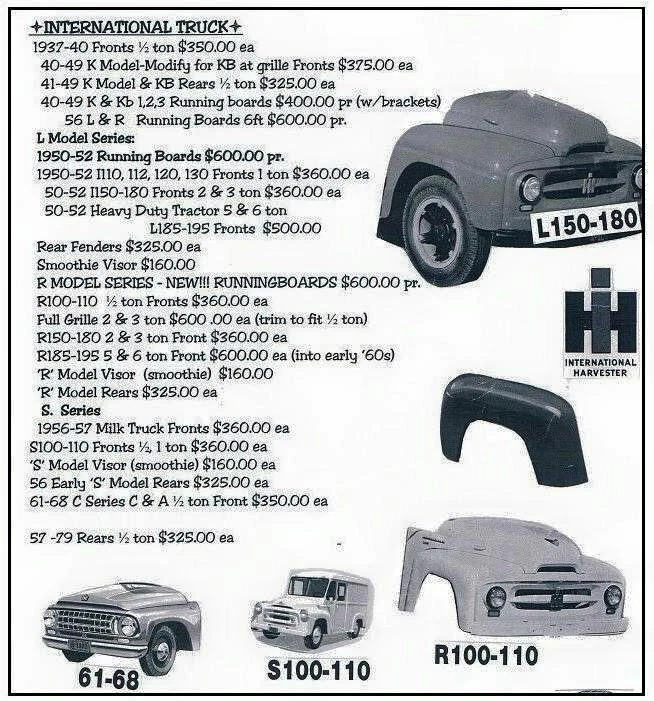 Pranchas de corrida 53-55 International Model R SHOWCARS (FM227) - Imagem 1 de 1