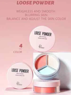 Trio-The Conceal Correct Baked Powder Long-Wearing Color Correctors Loose Powder - Image 1 of 4