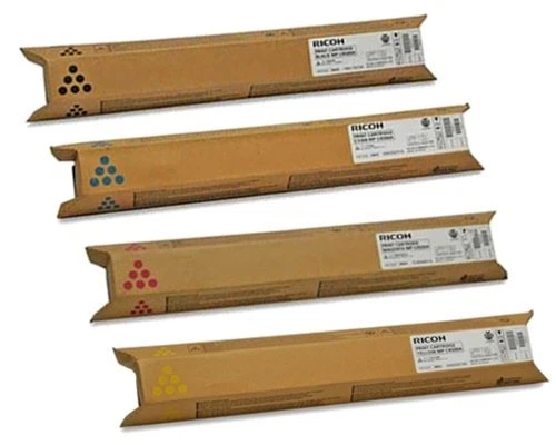 Ricoh Part # 888604. 888605. 888606. 888607 OEM Toner Cartridge Set - Image 1 of 1
