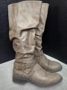 White Mountain Layton Gray Women's Waterproof Winter Boots Side Zip Tall 8.5M - Picture 1 of 17