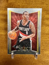 2012-13 Panini Select DAMIAN LILLARD Rookie RC #150