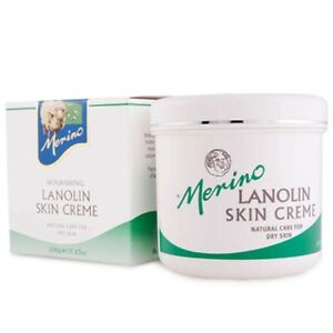 Merino Lanolin Skin Cream - Dry Skin - 3 Sizes 100g, 200g or 500g