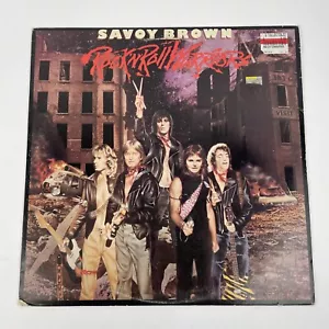 Savoy Brown Rock 'N' Roll Warriors LP - ST 7002 Tower House Records VINYL - Picture 1 of 6