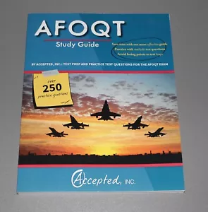 ACCEPTED, INC. AFOQT STUDY GUIDE OVER 250 PRACTICE QUESTIONS - Picture 1 of 1