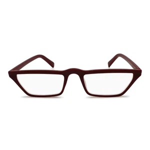 Half Eye Reading Glasses Classic Retro Vintage Rectangle Red Tortoise Pink Small - Picture 1 of 9