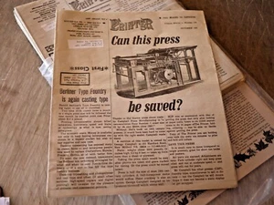 "The Printer"  Journal, 33 issues, 1995, 1996 and 1997 - Picture 1 of 3