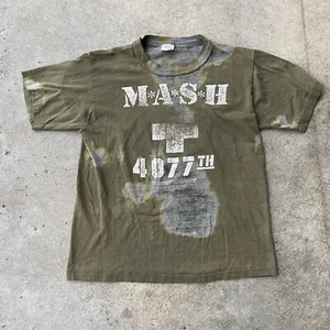 Vtg Mash 20th Century Fox 4077th Tshirt Movie Promo Single Stitch MD Usa Made - Picture 1 of 8