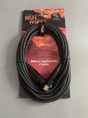 Cabo de microfone com fios quentes no palco 20’ XLR-XLR MC12-20 - Imagem 1 de 3