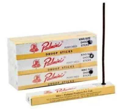 12 Box of 10 sticks 120 Sticks Bic Padmini Dhoop Incense Sticks, King Size - Image 1 of 4