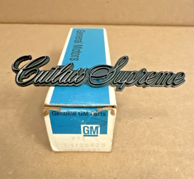 Placa de puerta interior Cutlass Supreme 1973-77 NOS GM 1720525 SH gratis Foto 1 de 4