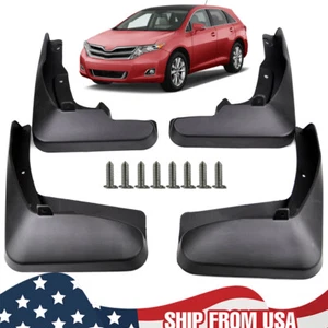 PARA TOYOTA VENZA AV10 2008-2016 PROTECTOR DE SALPICADURAS TRASERO ALETAS DE BARRO PROTECTORES DE BARRO - Imagen 1 de 6
