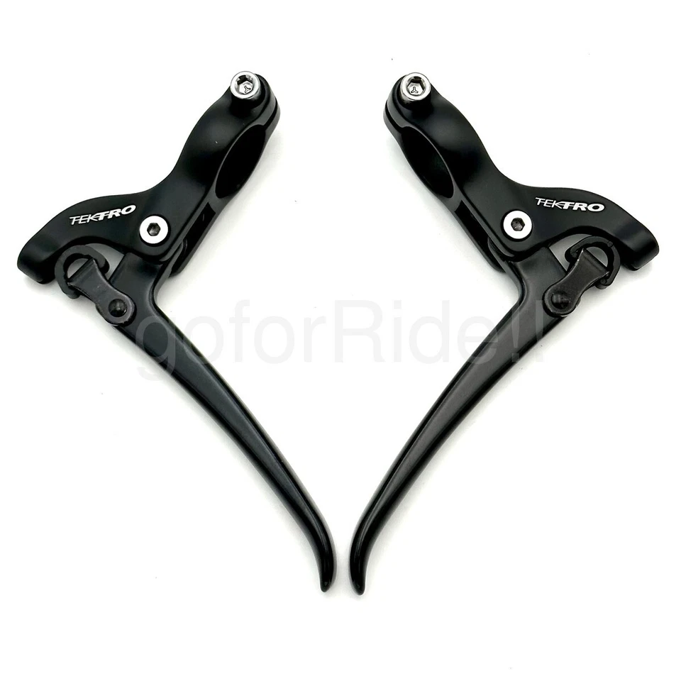 Par de Alavancas de Freio de Bicicleta Tektro Bike FL750 City, Estrada, Velocidade Única 22,2mm Preto - Imagem 1 de 4