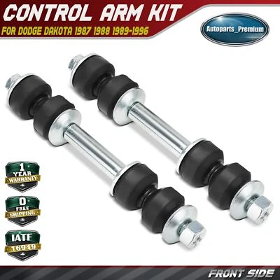 Barra estabilizadora lateral delantera 2 piezas para Dodge Dakota 1987 1988-1996 tracción trasera Foto 1 de 4