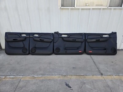 07 08 09 Chevrolet Tahoe Suburban GMC Yukon Door Panel 4 Piece Set Black - Image 1 of 4