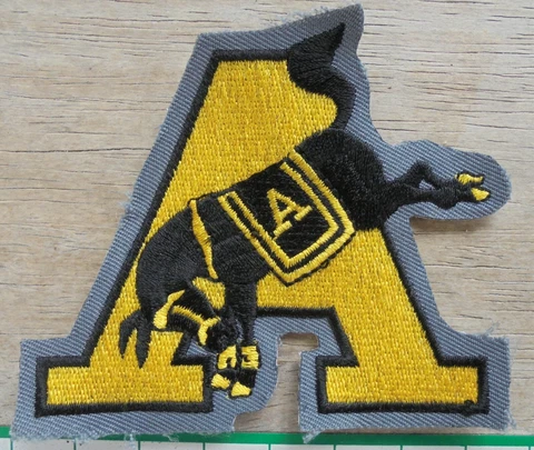 90'S ARMY BLACK KNIGHTS NCAA COLLEGE VINTAGE 3.5x3" MASCOT LOGO TEAM PATCH Cover